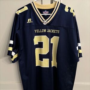 Georgia Tech Yellow Jackets Jersey - Russell Brand, Adult Medium